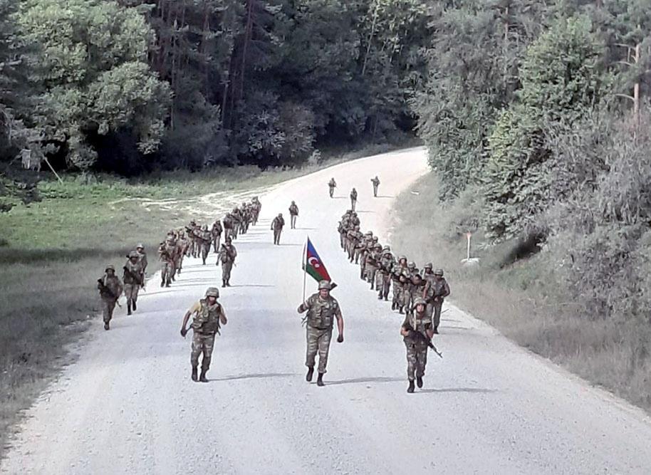 Азербайджанские военнослужащие на учениях Saber Junction-19 в Германии
