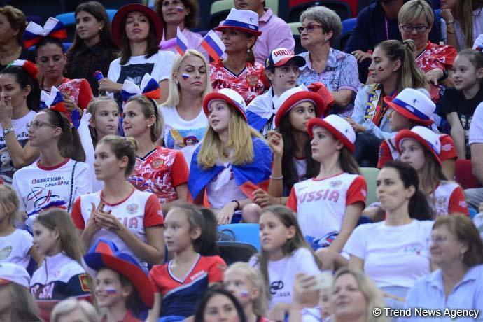 В Баку проходят финалы 37-го Чемпионата мира по художественной гимнастике