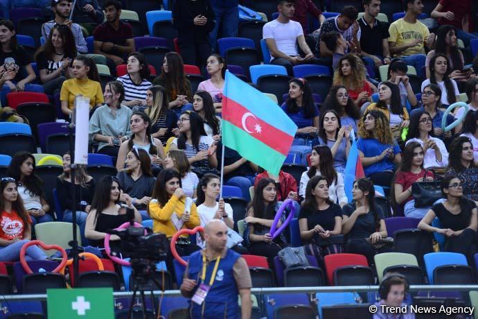В Баку проходят финалы 37-го Чемпионата мира по художественной гимнастике