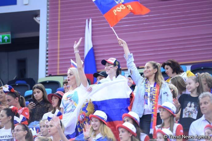 В Баку проходят финалы 37-го Чемпионата мира по художественной гимнастике