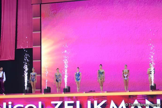 В Баку проходят финалы 37-го Чемпионата мира по художественной гимнастике