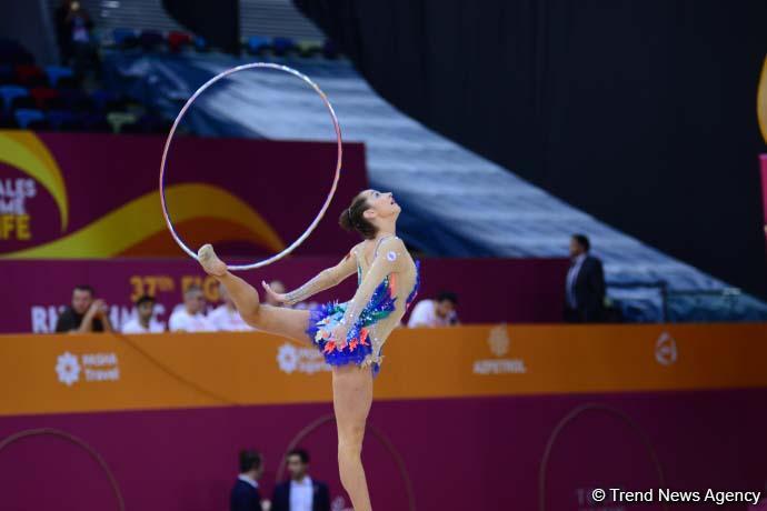 В Баку проходят финалы 37-го Чемпионата мира по художественной гимнастике