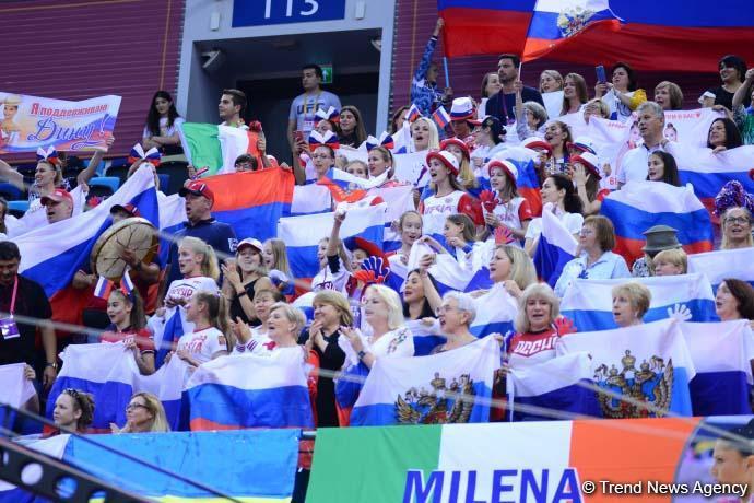 В Баку проходят финалы 37-го Чемпионата мира по художественной гимнастике