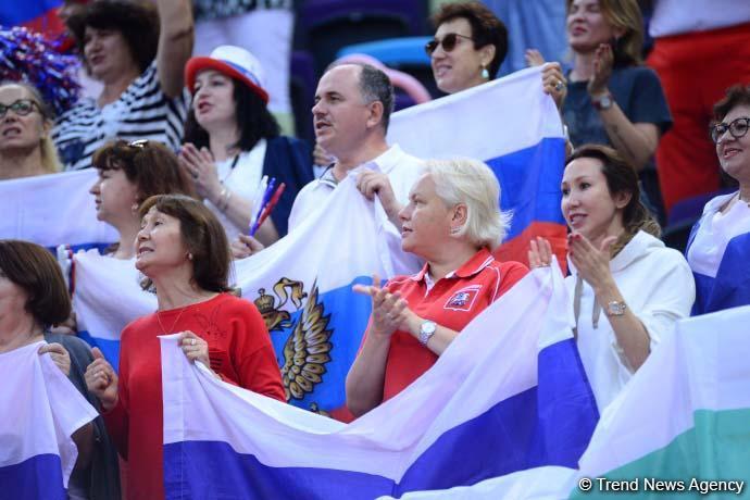 В Баку проходят финалы 37-го Чемпионата мира по художественной гимнастике