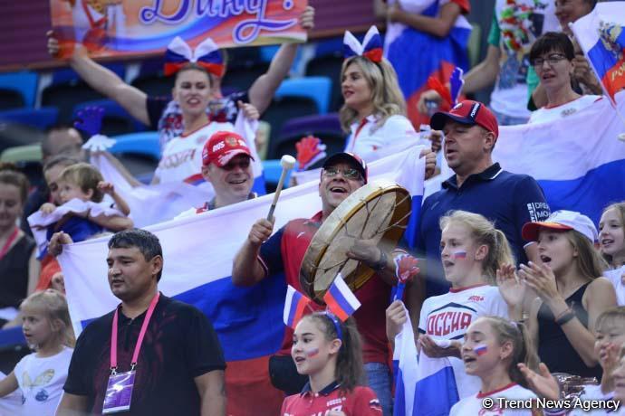 В Баку проходят финалы 37-го Чемпионата мира по художественной гимнастике
