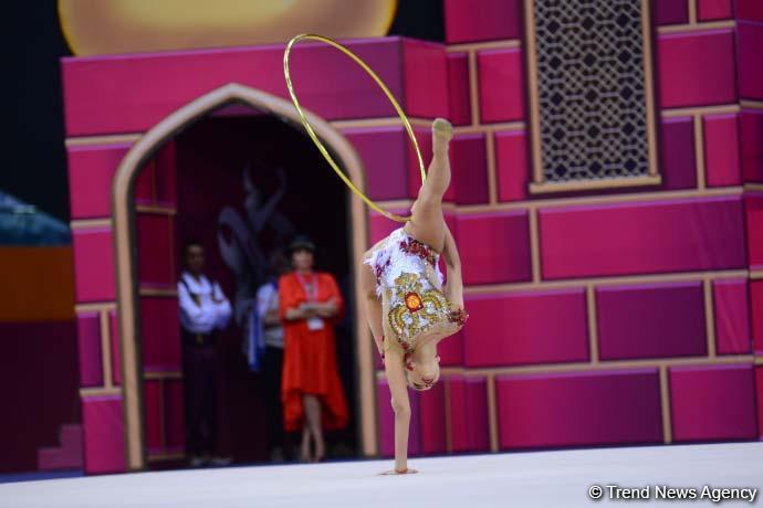 В Баку проходят финалы 37-го Чемпионата мира по художественной гимнастике