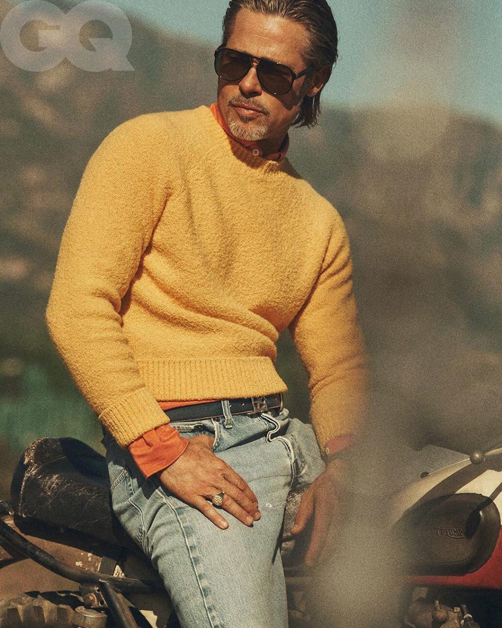 Новая фотосессия Брэда Питта для GQ покорила сердца миллионов