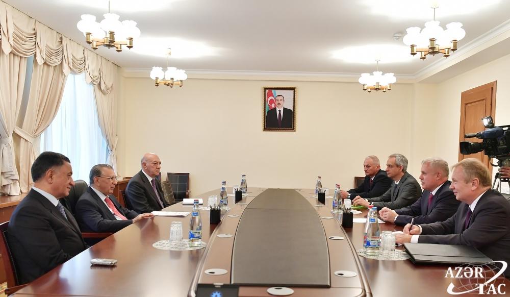 Руководитель Администрации Президента Азербайджана встретился с госсекретарем Совета безопасности Беларуси