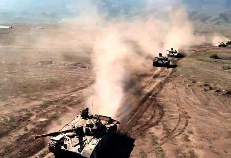 Крупные учения азербайджанской армии с боевой стрельбой