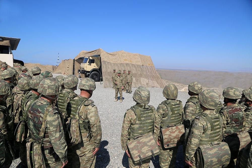 Крупные учения азербайджанской армии с боевой стрельбой