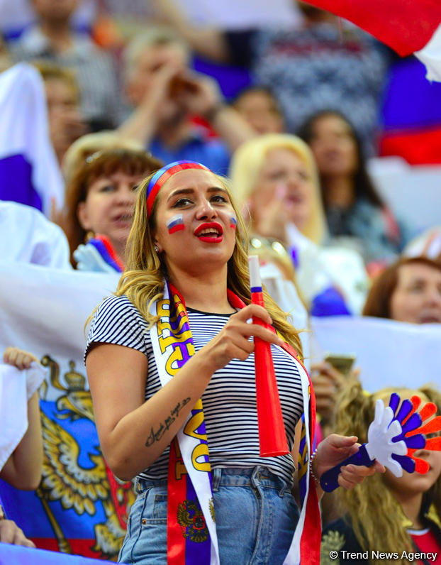 Болельщики со всего мира наблюдают за Чемпионатом мира по художественной гимнастике в Баку