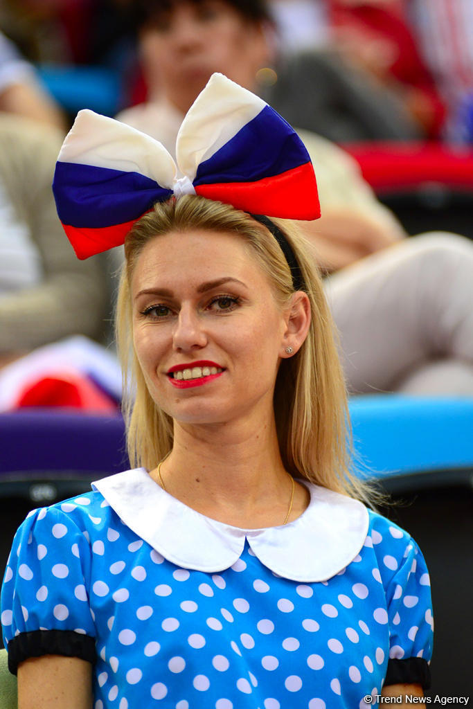 Болельщики со всего мира наблюдают за Чемпионатом мира по художественной гимнастике в Баку