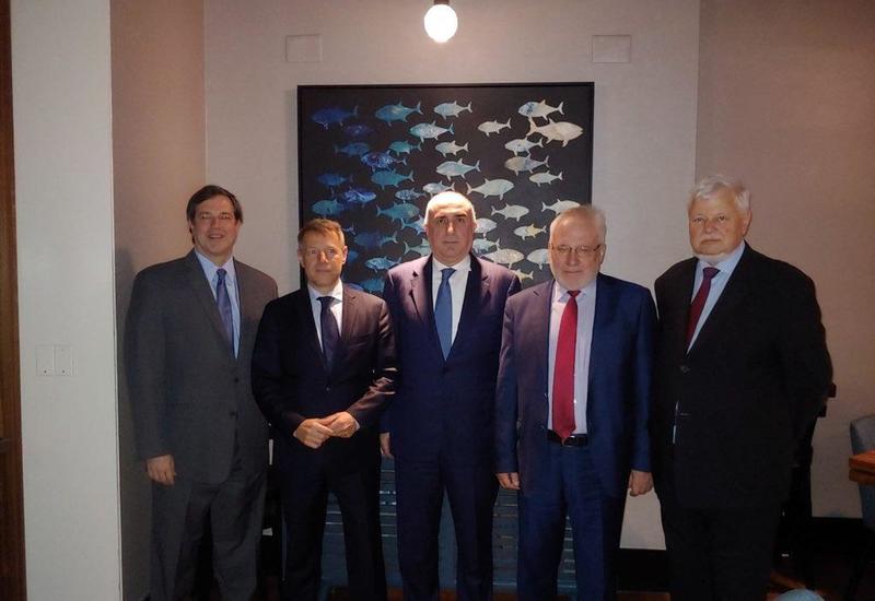 В США состоялась встреча Эльмара Мамедъярова с сопредседателями МГ ОБСЕ