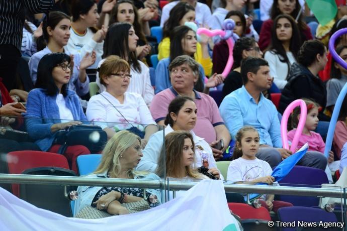 В Национальной арене гимнастики проходит заключительный день соревнований Чемпионата мира