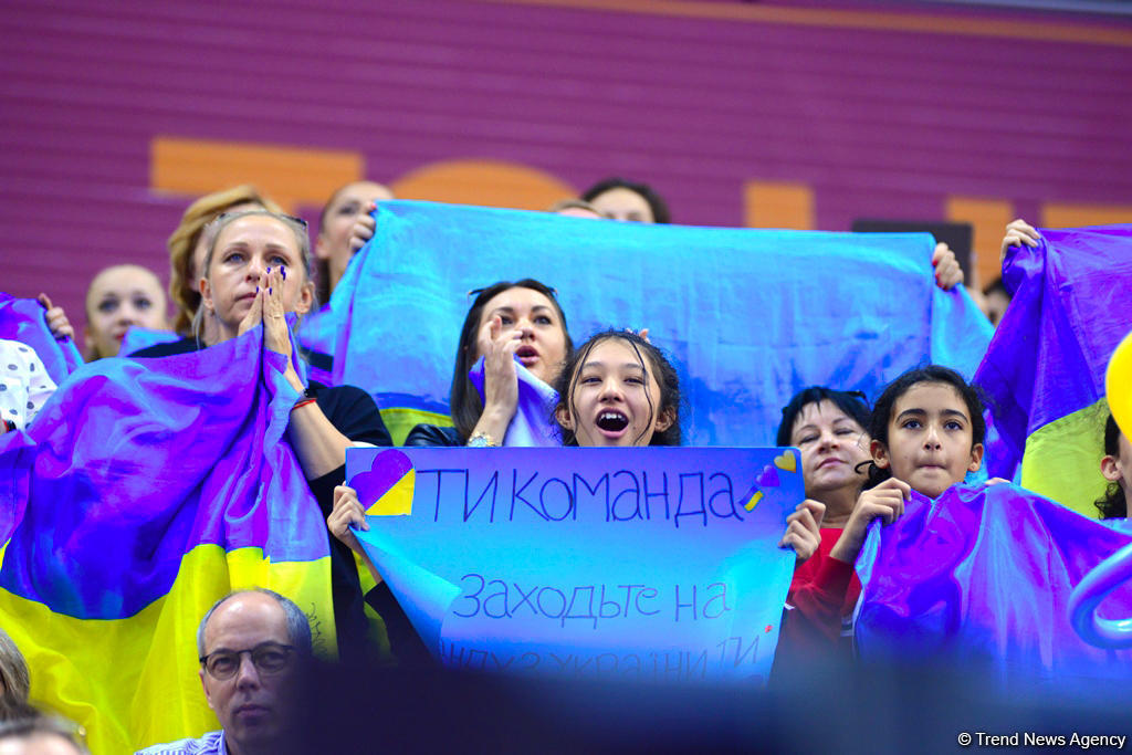 Лучшие моменты заключительного дня Чемпионата мира по художественной гимнастике в Баку