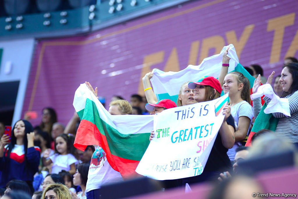 Лучшие моменты заключительного дня Чемпионата мира по художественной гимнастике в Баку