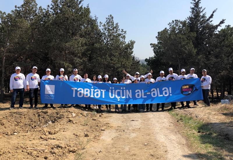 “Gilan Holding” World Cleanup Day hərəkatına qoşulub
