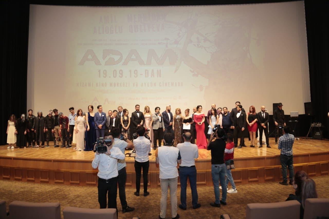 В Киноцентре "Низами" прошел гала-вечер фильма ужасов "Adam"