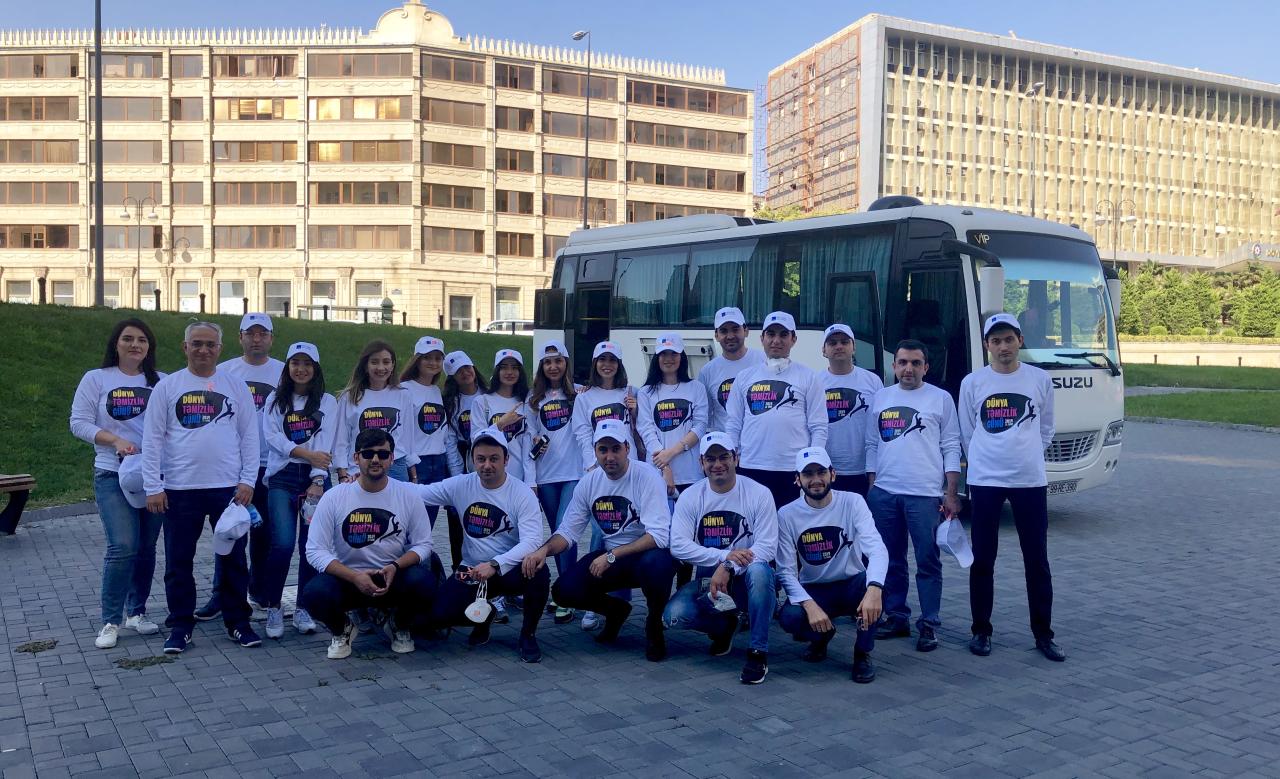 “Gilan Holding” World Cleanup Day hərəkatına qoşulub