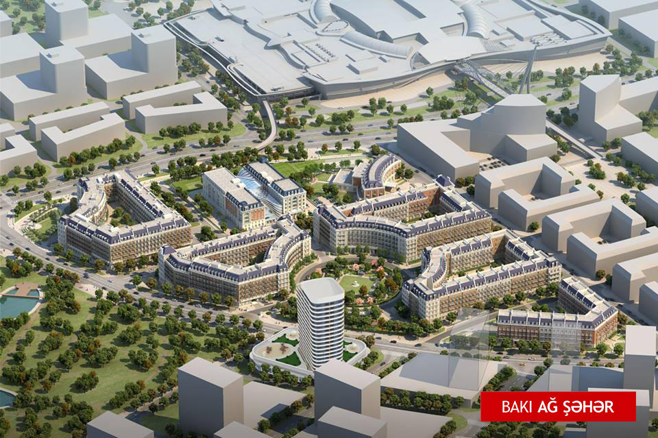 В рамках проекта Baku White City благоустраивается парк Низами Гянджеви