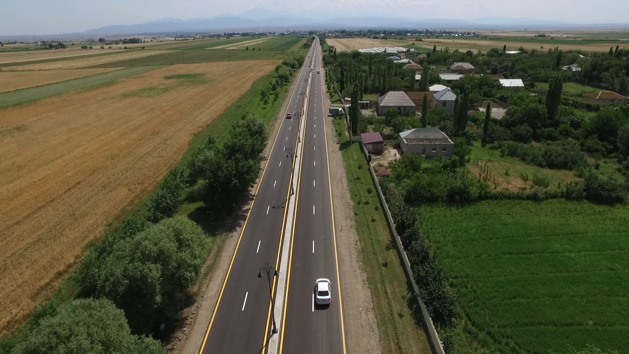 В этом регионе Азербайджана отремонтировали крупную автомагистраль