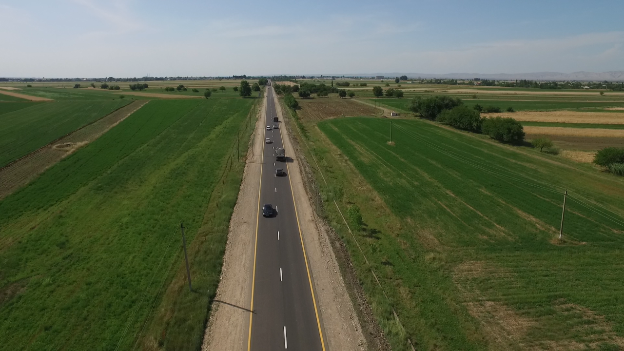 В этом регионе Азербайджана отремонтировали крупную автомагистраль