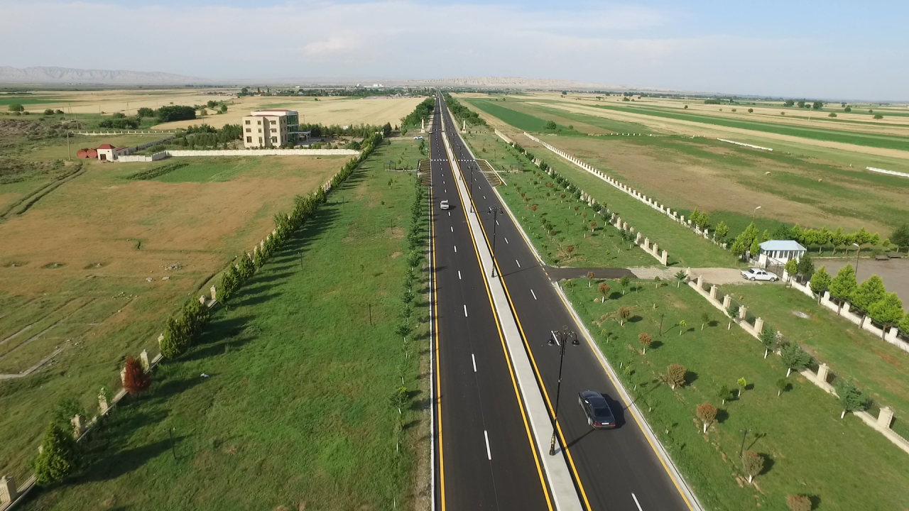 В этом регионе Азербайджана отремонтировали крупную автомагистраль