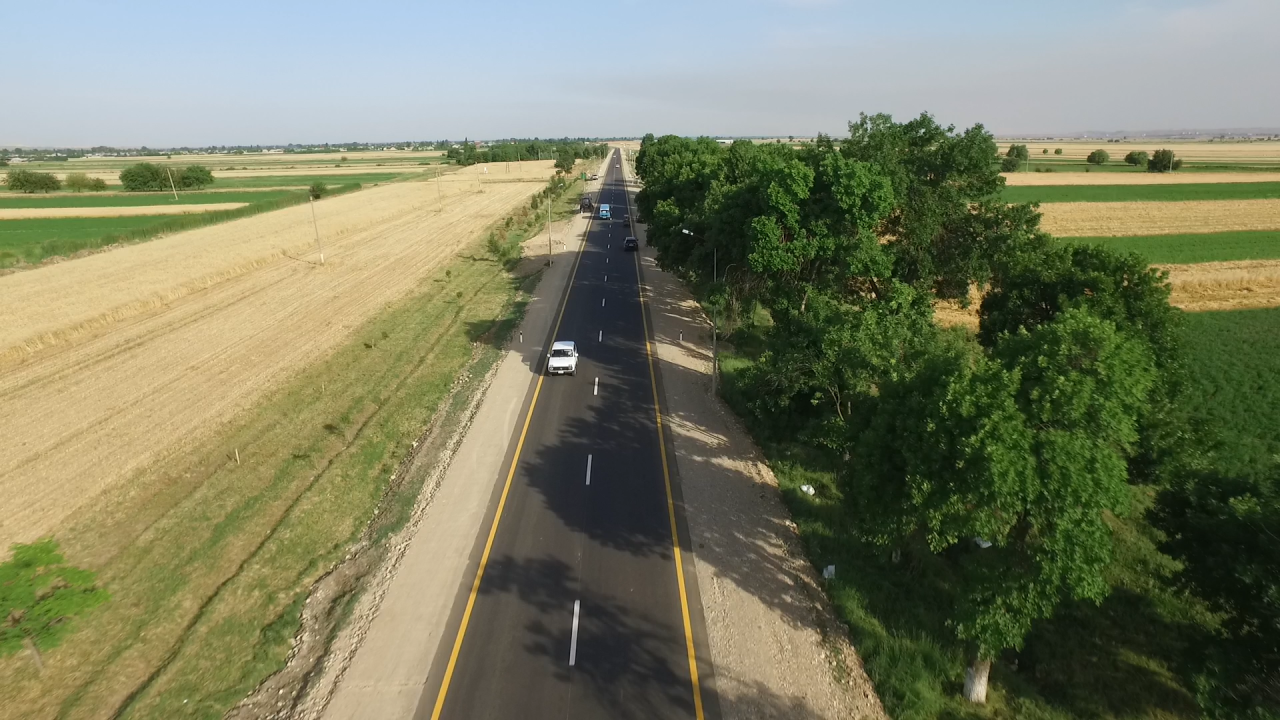 В этом регионе Азербайджана отремонтировали крупную автомагистраль