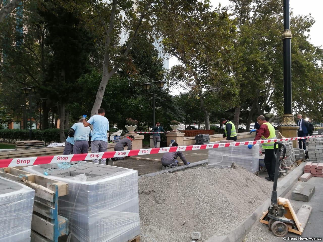 В Баку создаются велосипедные дорожки