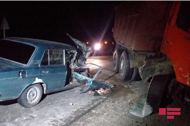 Тяжелое ДТП в Сабирабаде, есть пострадавшие