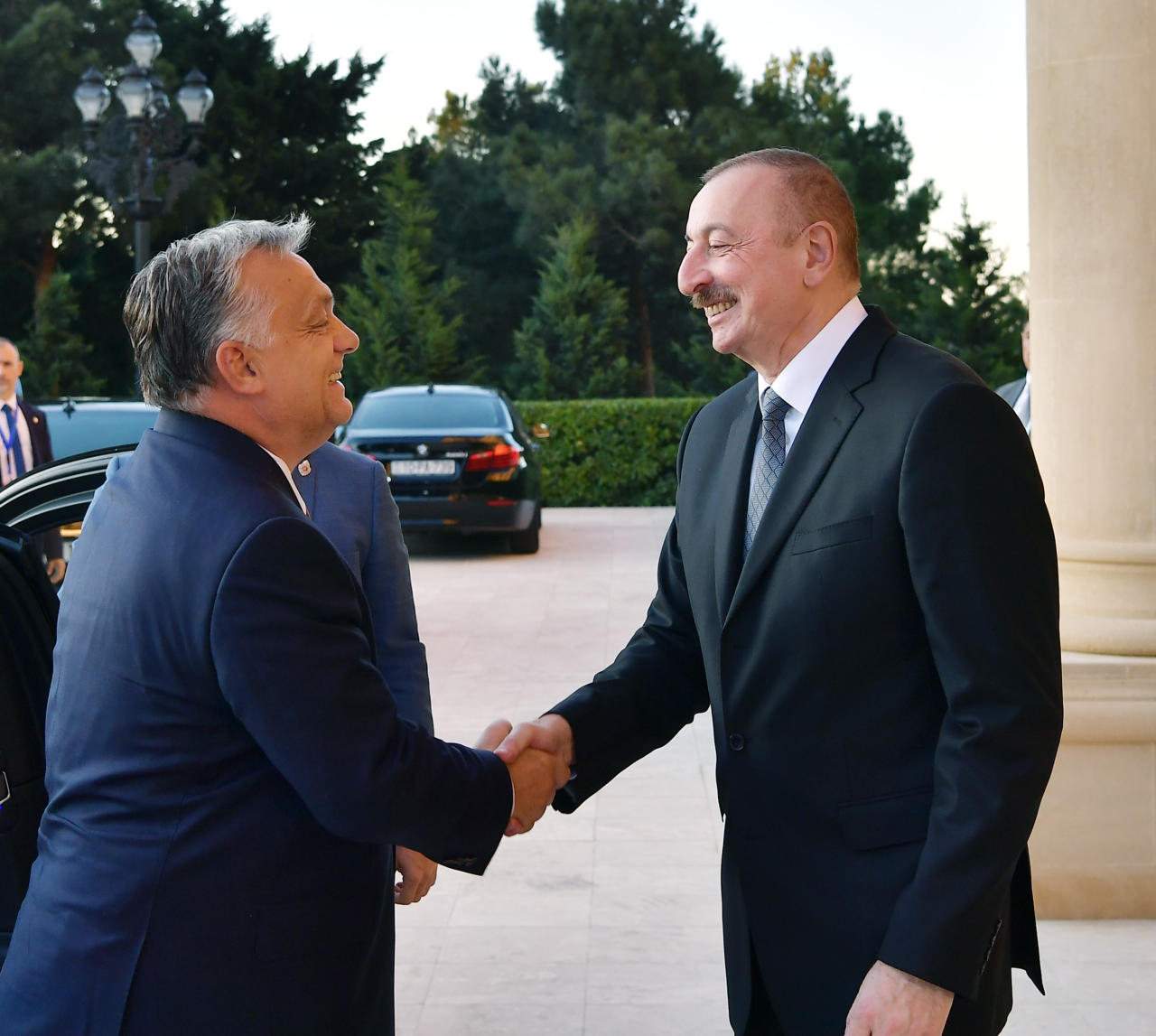 Президент Ильхам Алиев встретился с премьер-министром Венгрии Виктором Орбаном в Баку