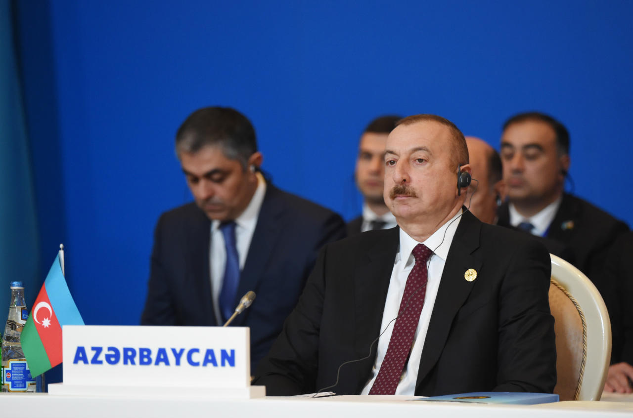 Президент Ильхам Алиев принял участие в VII саммите Совета сотрудничества тюркоязычных государств в Баку