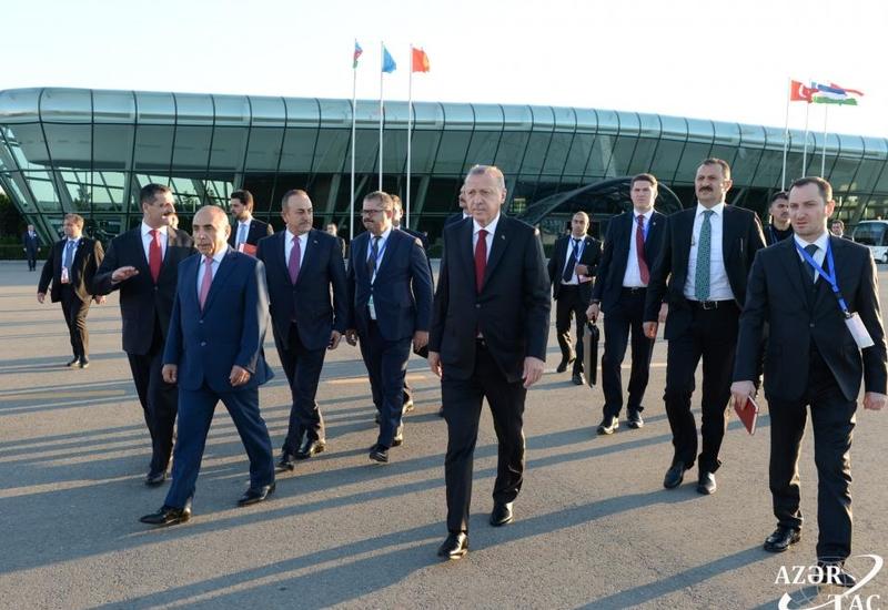 Завершился визит президента Турции Реджепа Тайипа Эрдогана в Азербайджан