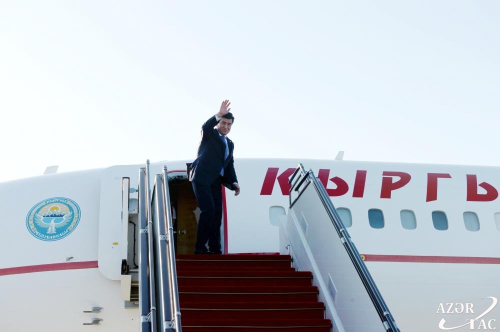 Завершился визит президента Кыргызстана в Азербайджан