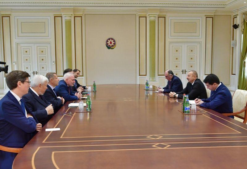 Президент Ильхам Алиев принял сопредседателей Минской группы ОБСЕ