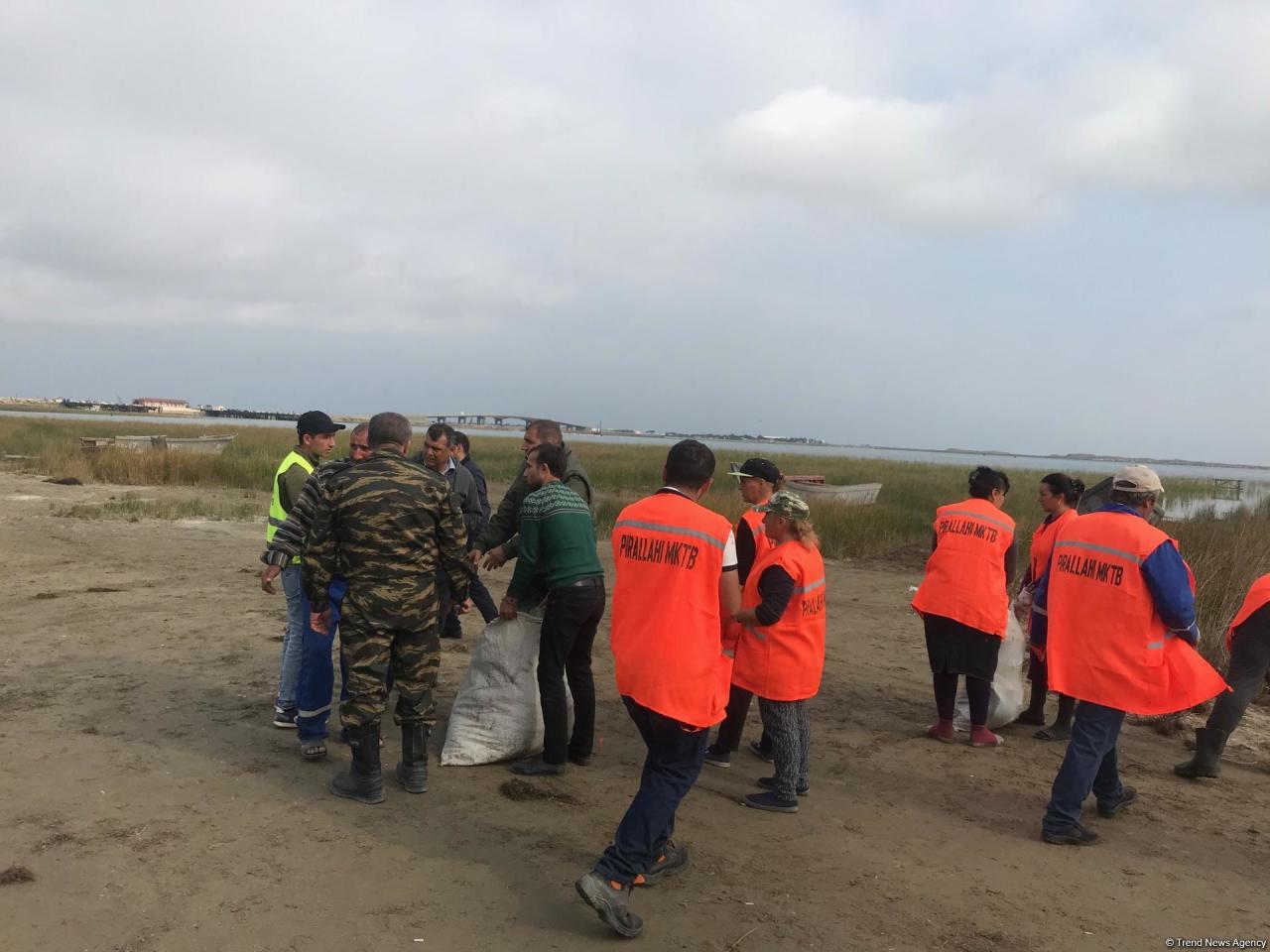 Побережье поселка Зиря очистили от запрещенных орудий рыболовства