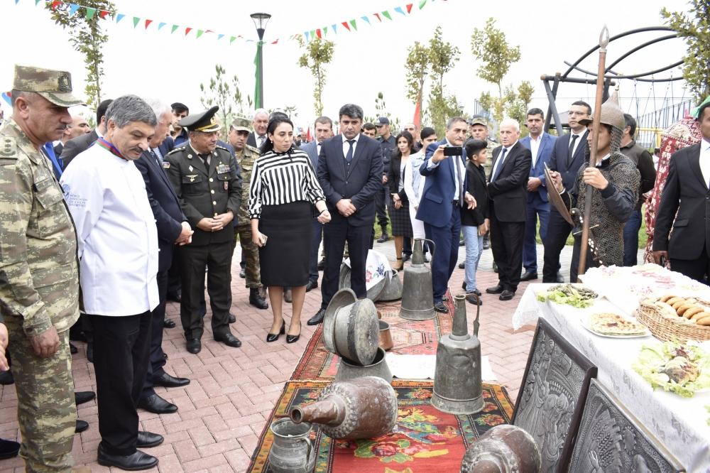 Cocuq Mərcanlı kəndində “Xalqla Ordu əl-ələ” devizi altında kütləvi vətənpərvərlik bayramı keçirilib