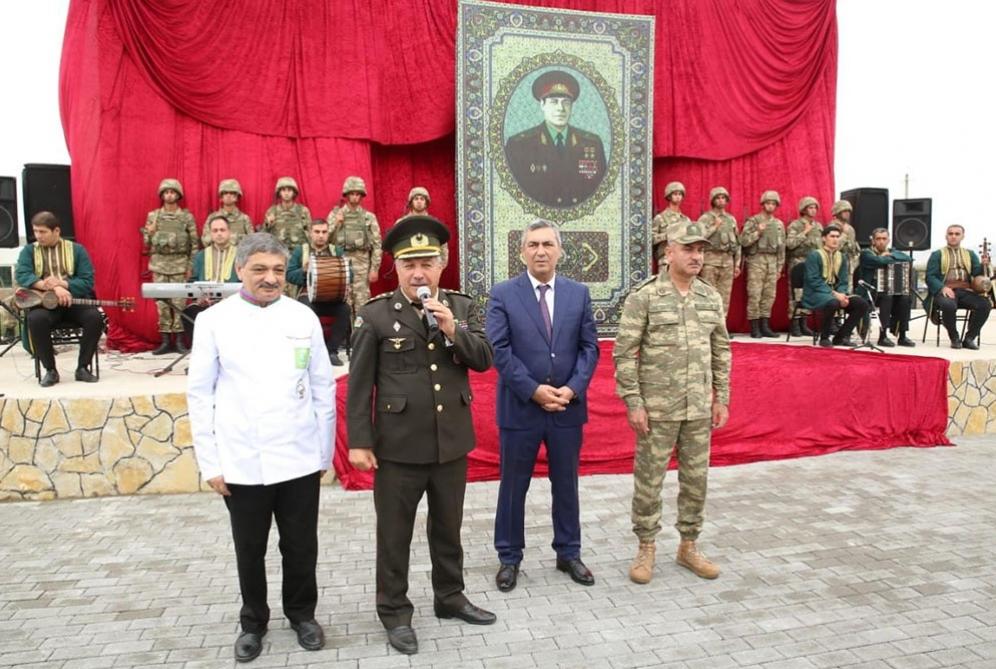 Cocuq Mərcanlı kəndində “Xalqla Ordu əl-ələ” devizi altında kütləvi vətənpərvərlik bayramı keçirilib