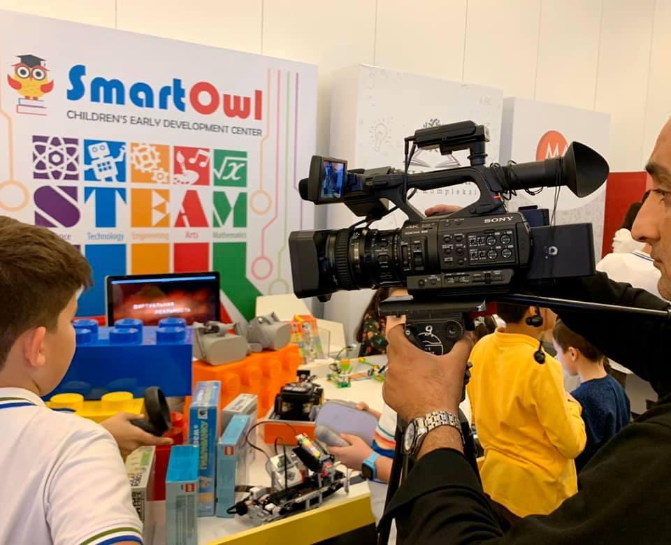 Центр детского развития Smart Owl принял участие в фестивале Roboday