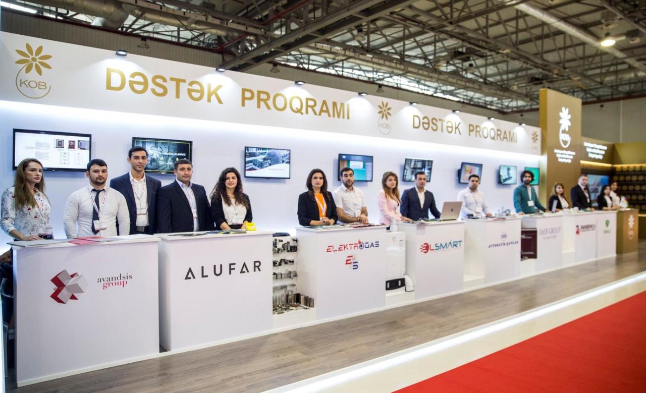 На выставке "Baku Build 2019" субъекты МСБ демонстрируют свою продукцию и услуги