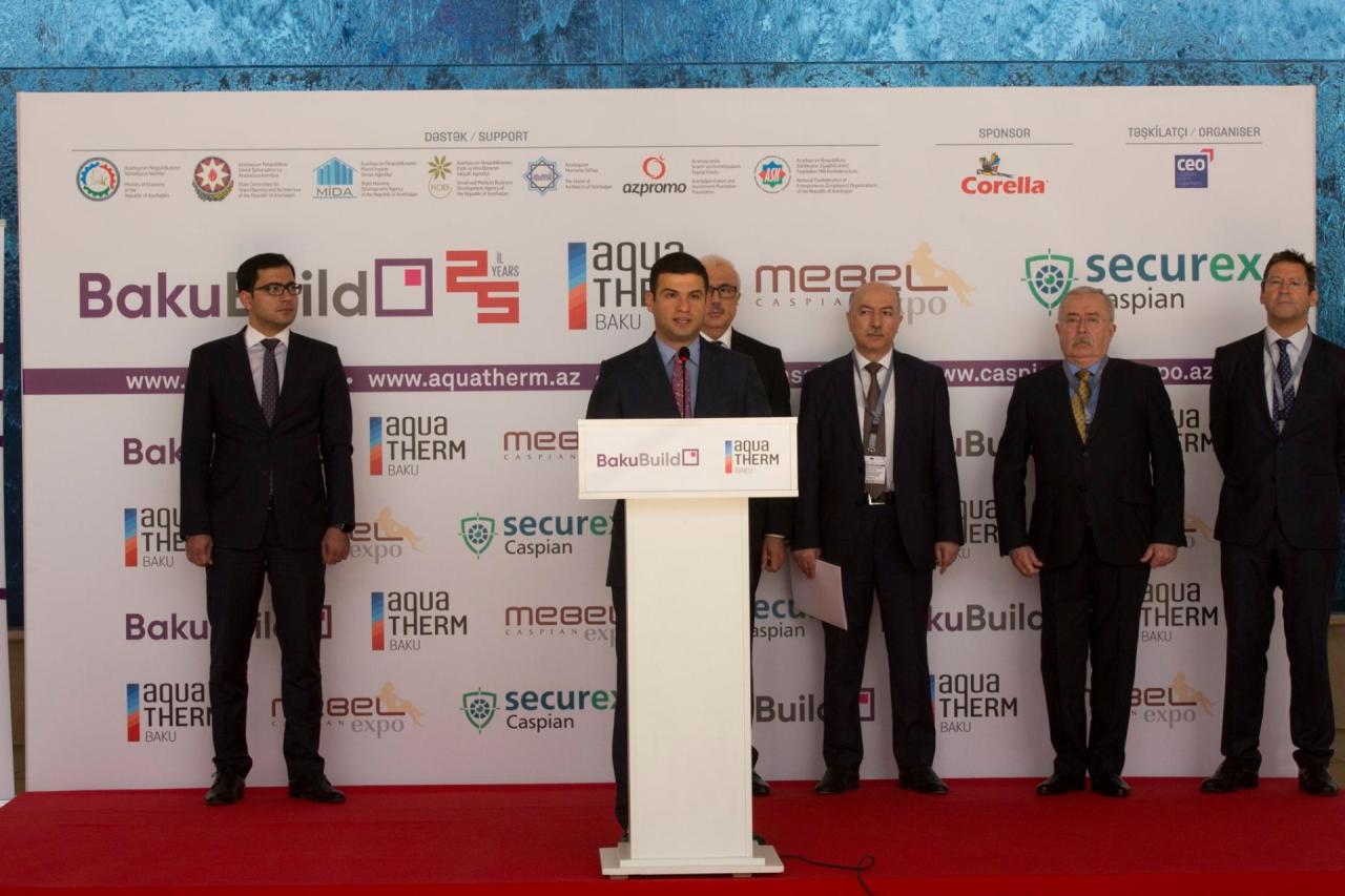 На выставке "Baku Build 2019" субъекты МСБ демонстрируют свою продукцию и услуги