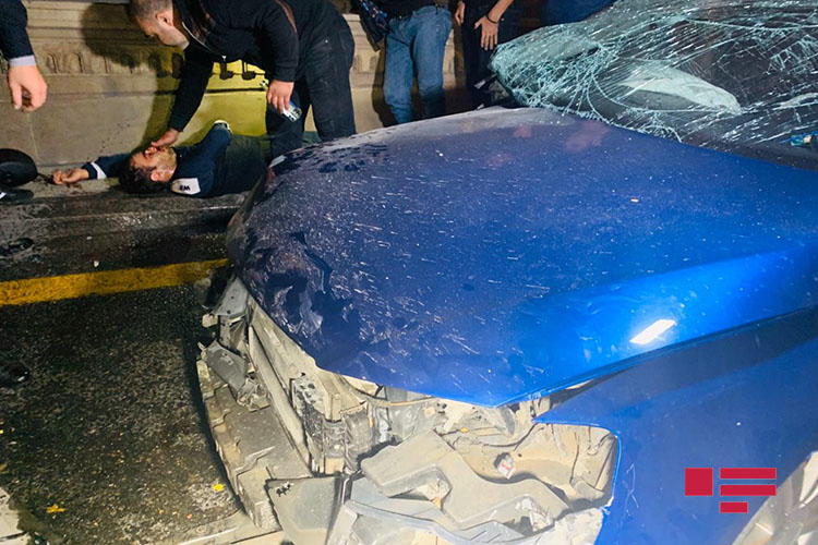 Пьяный водитель устроил тяжелое ДТП в Баку