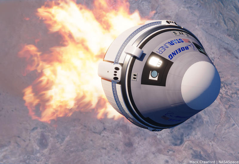 Boeing и NASA проведут испытания системы спасения экипажа корабля CST-100 Starliner