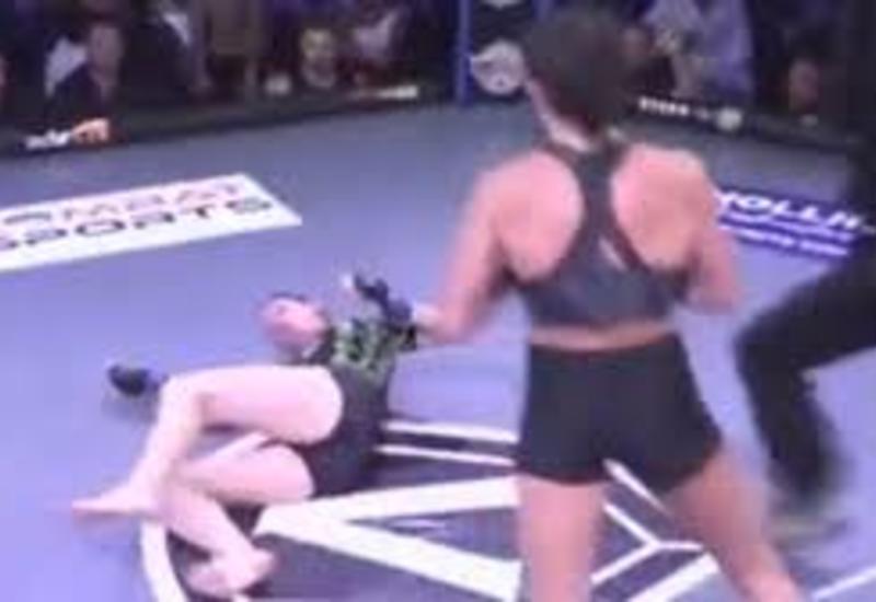 Боец MMA нокаутировала соперницу подножкой