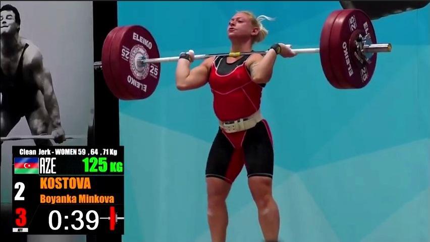 Азербайджанская тяжелоатлетка выиграла престижный международный турнир