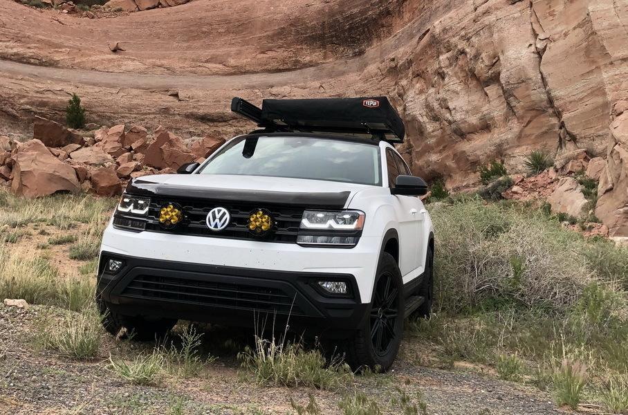 Volkswagen подготовил три разновидности Teramont для бездорожья