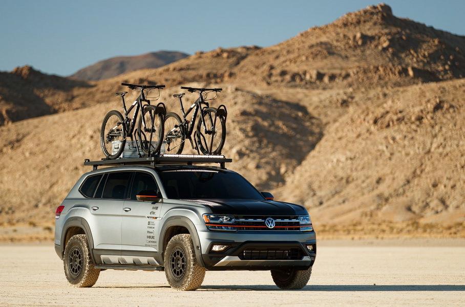 Volkswagen подготовил три разновидности Teramont для бездорожья