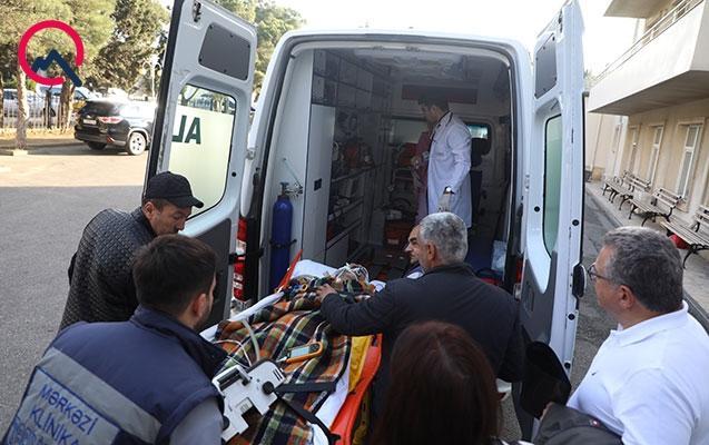 Спецсамолет службы скорой помощи с правозащитником Огтаем Гюльалыевым на борту вылетел в Турцию
