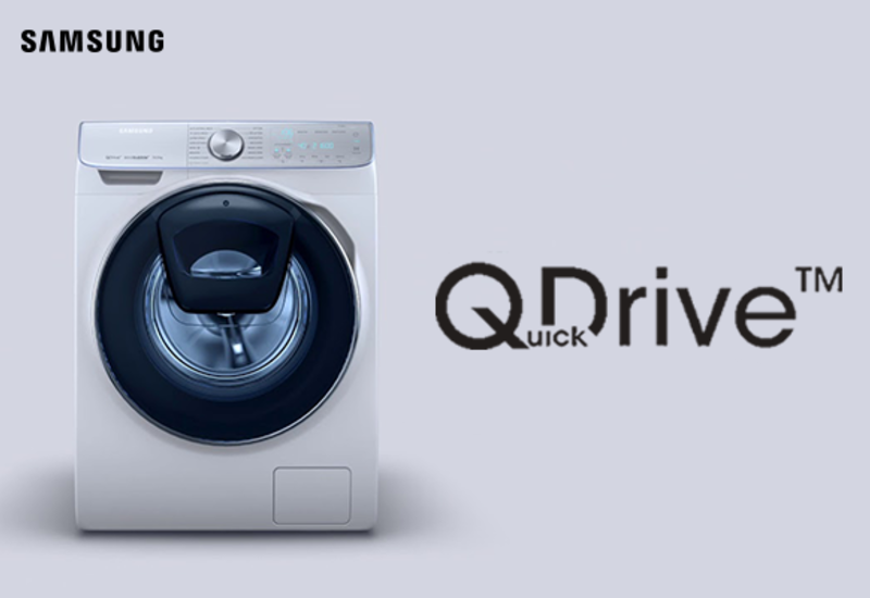 Samsung Add Wash с технологией QuickDrive ™ - тратьте меньше времени на стирку и больше времени на себя (R)