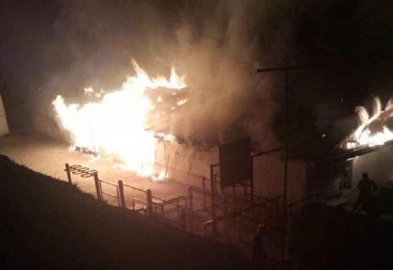 В Дагестане произошел крупный пожар в сельской школе